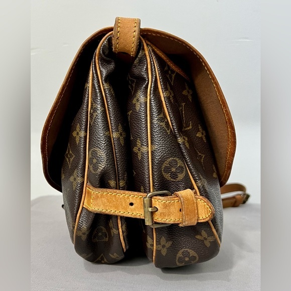 Louis Vuitton Saumur 30 Crossbody Double Saddle Brown Messenger - Picture 8 of 16